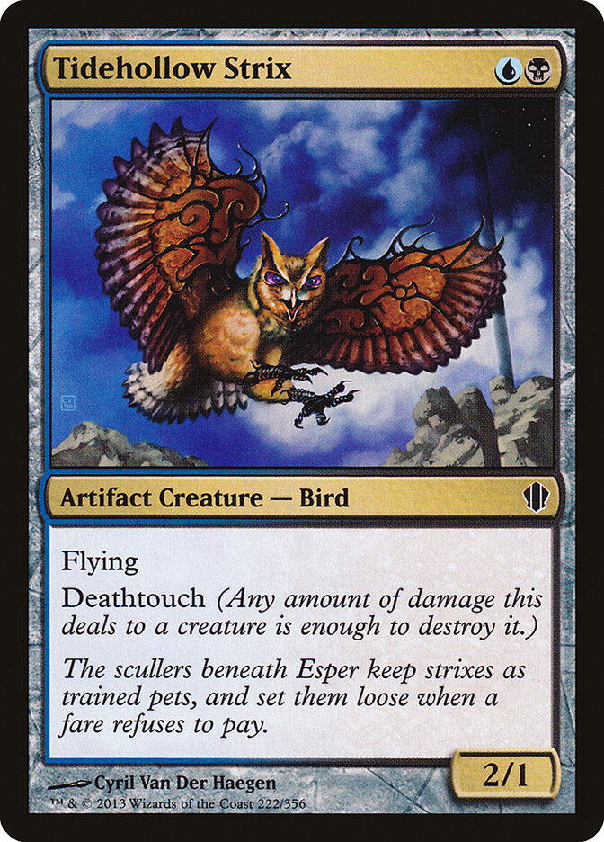 Tidehollow Strix card front