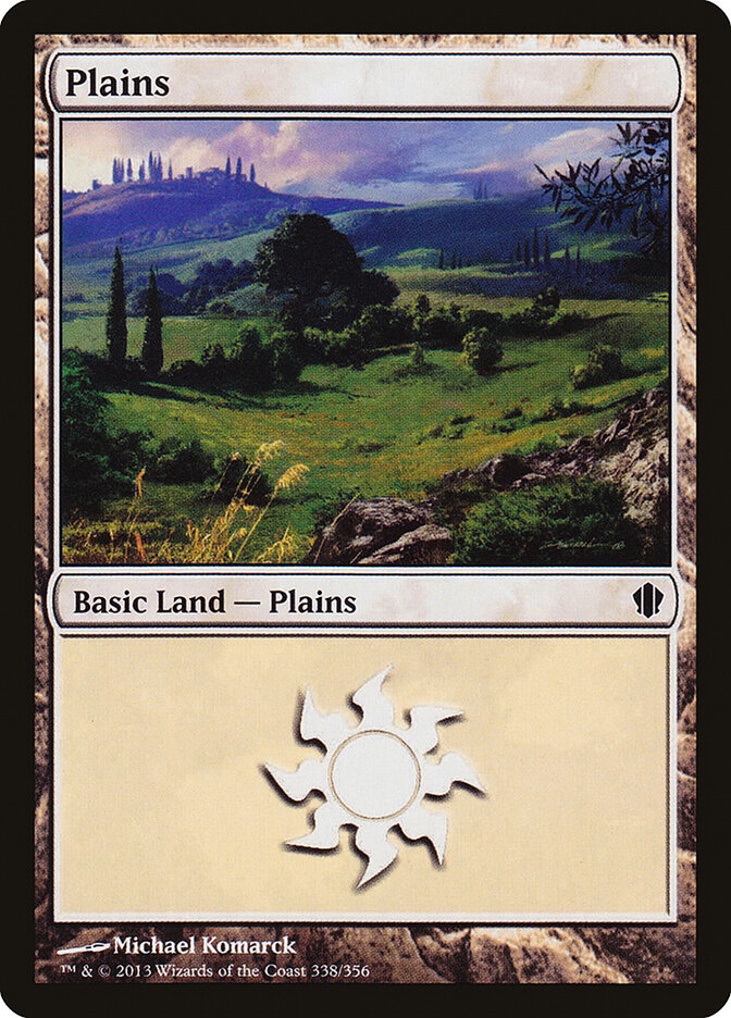 Plains card front
