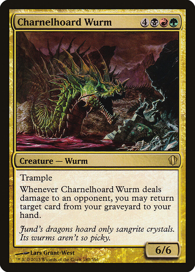 Charnelhoard Wurm card front