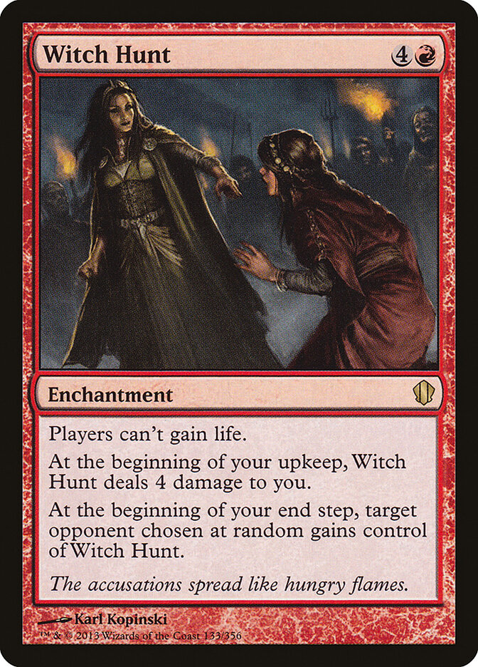 Witch Hunt card front