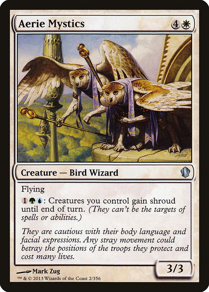 Aerie Mystics card front