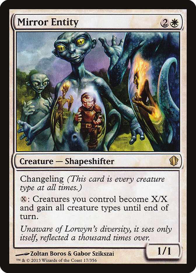Mirror Entity card front