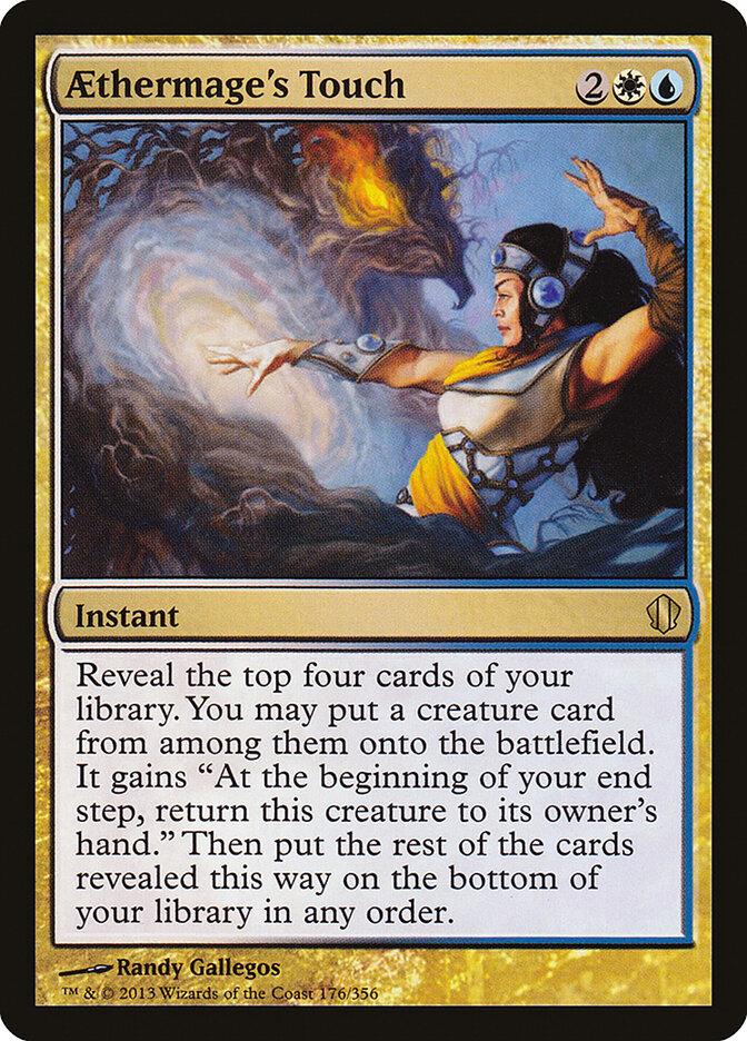Aethermage's Touch card front