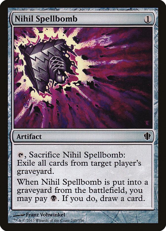 Nihil Spellbomb card front