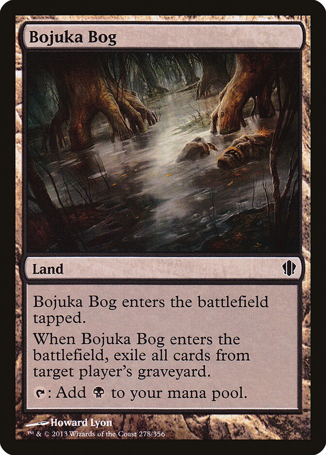 Bojuka Bog card front