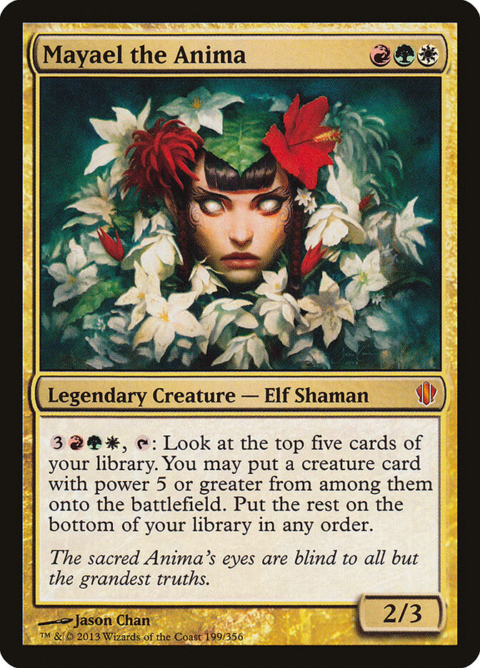 Mayael the Anima card front