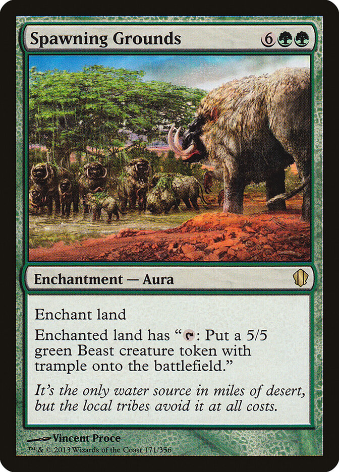 Spawning Grounds card front