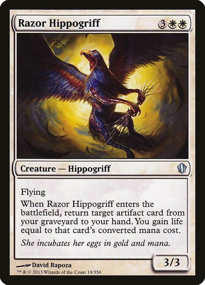 Razor Hippogriff card front