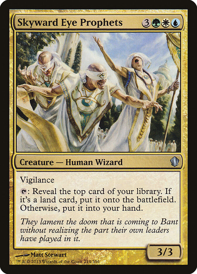 Skyward Eye Prophets card front