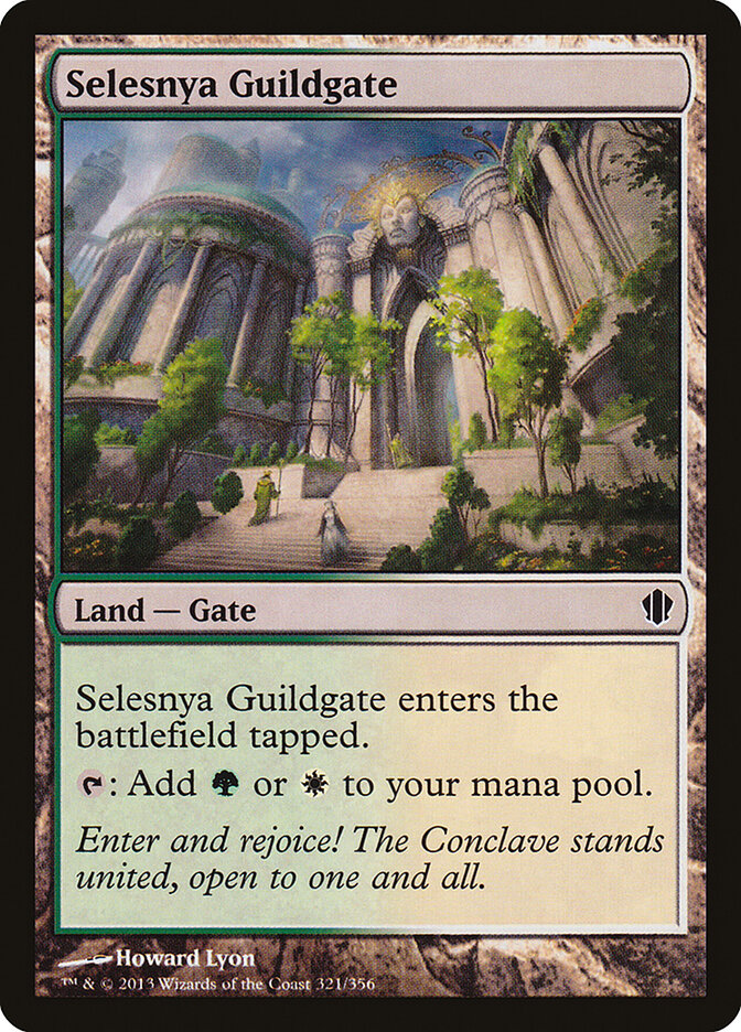 Selesnya Guildgate card front
