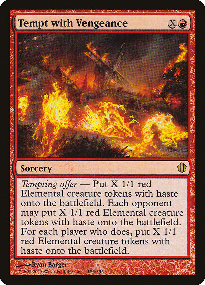 Tempt with Vengeance card front