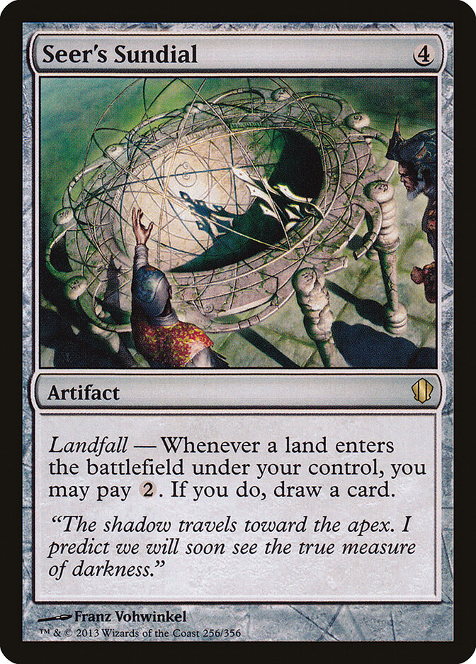 Seer's Sundial card front