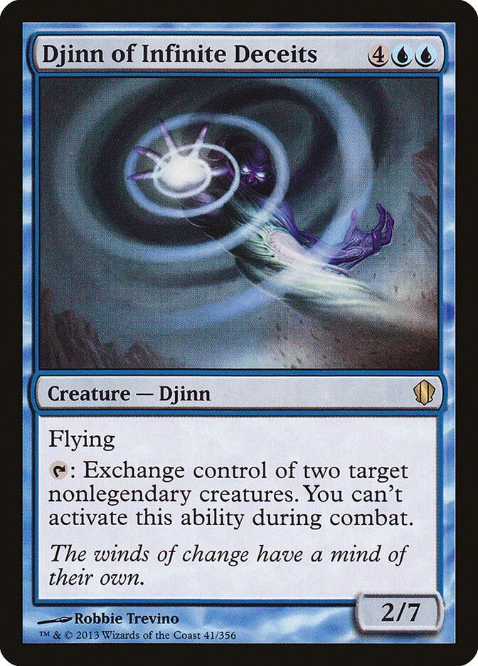 Djinn of Infinite Deceits card front