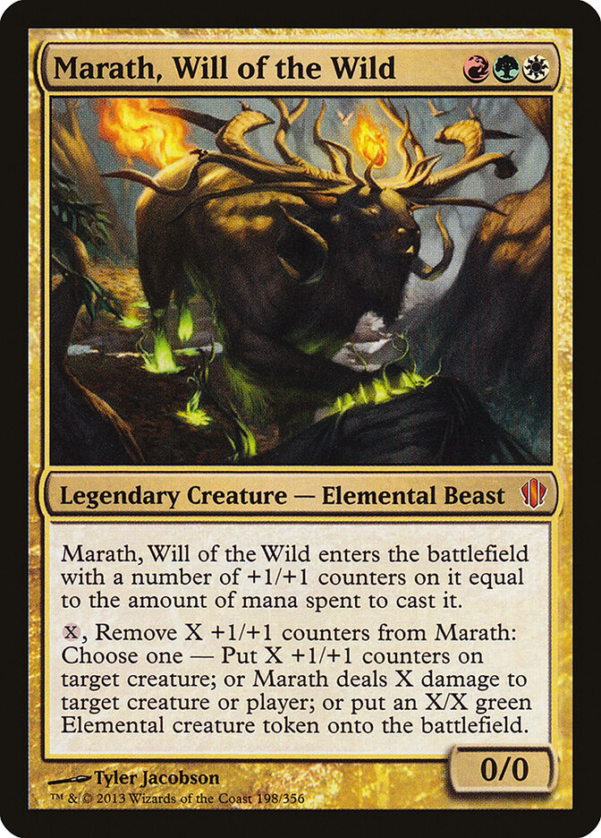 Marath, Will of the Wild card front