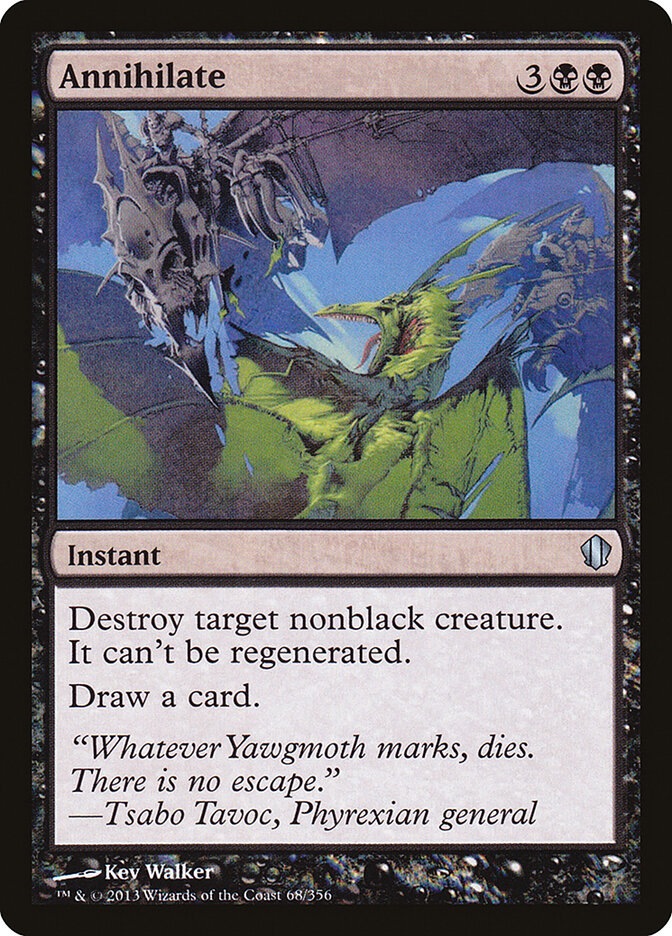 Annihilate card front