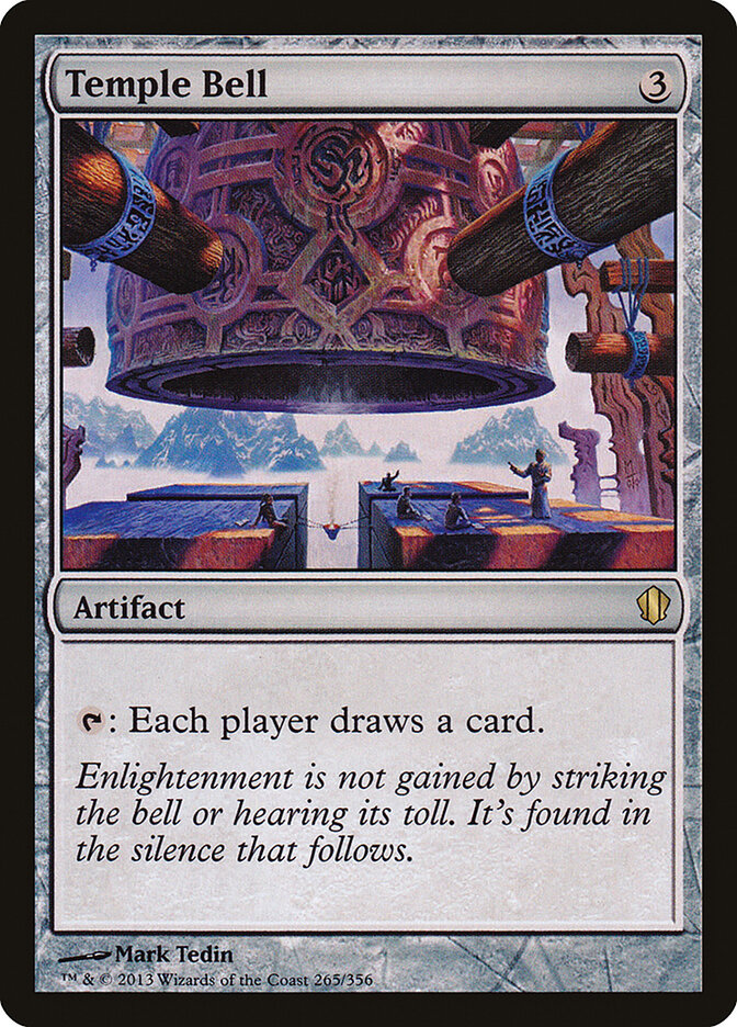 Temple Bell card front