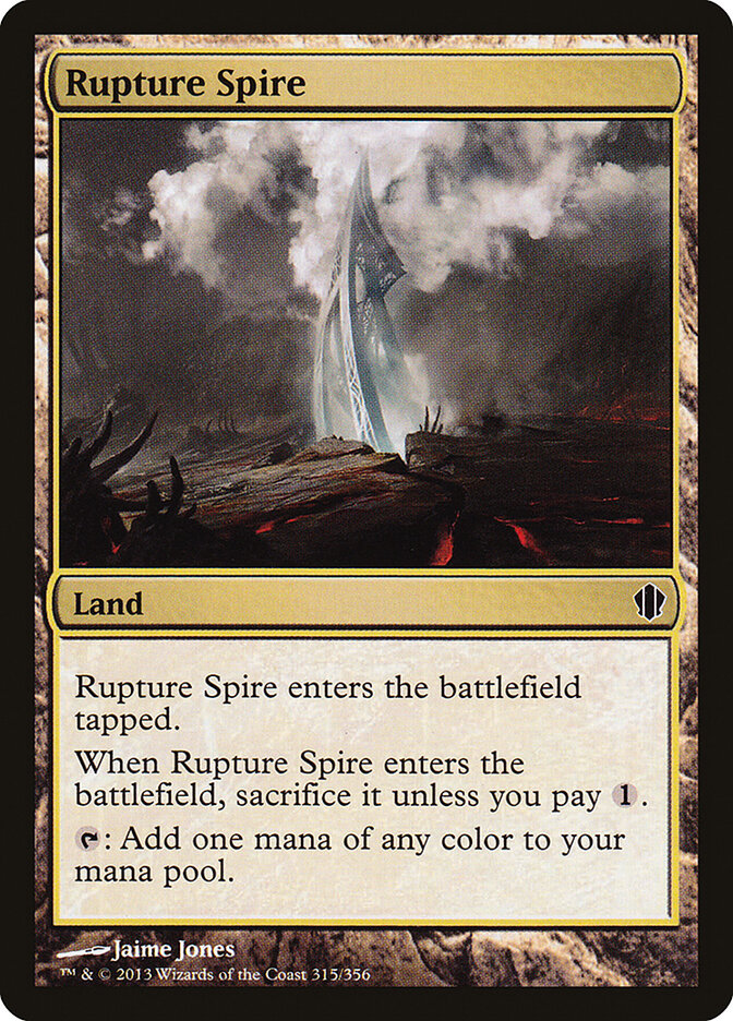 Rupture Spire card front