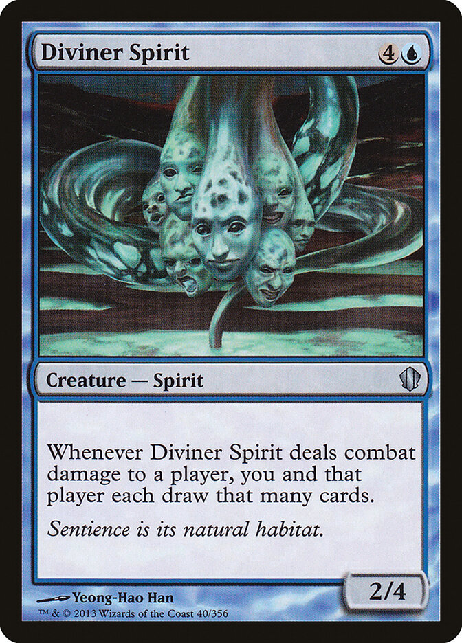 Diviner Spirit card front