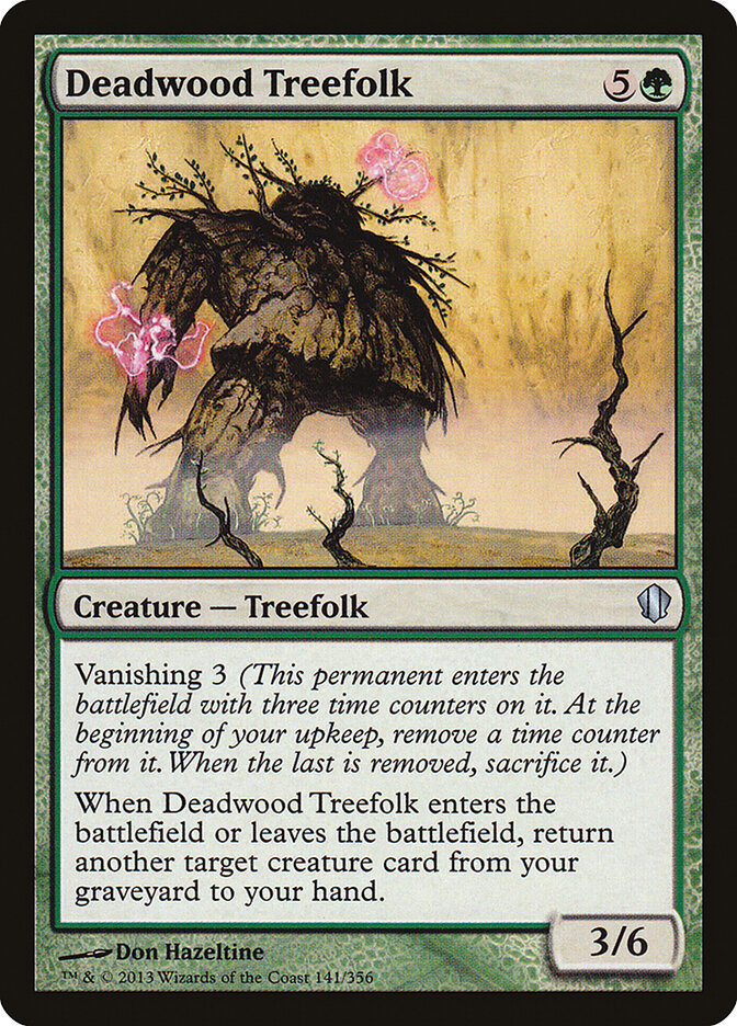 Deadwood Treefolk card front