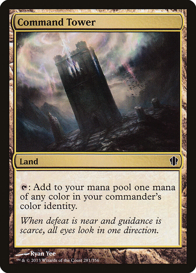 Command Tower card front