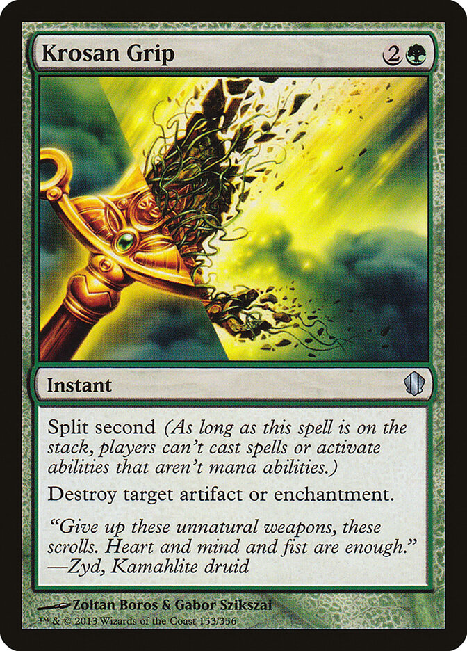 Krosan Grip card front