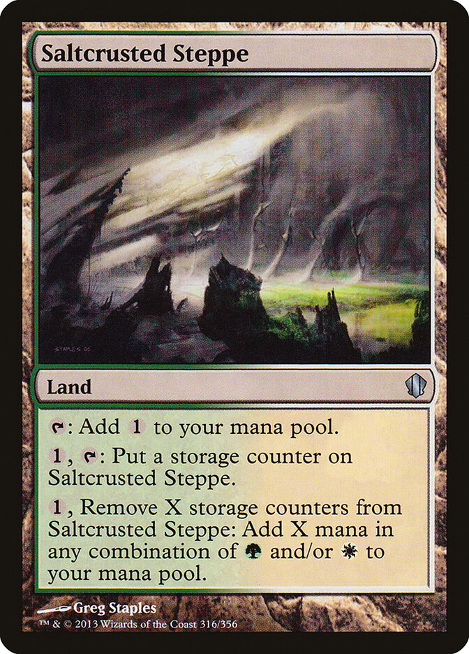 Saltcrusted Steppe card front