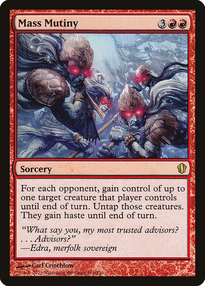 Mass Mutiny card front