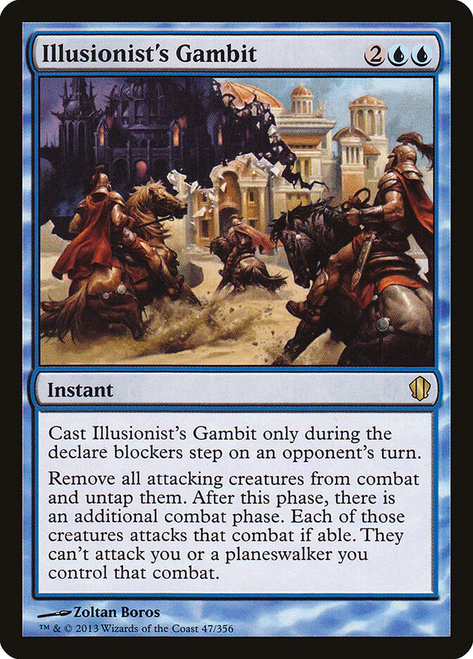 Illusionist's Gambit card front