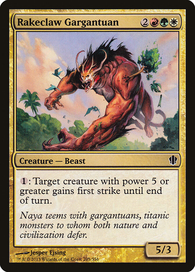 Rakeclaw Gargantuan card front
