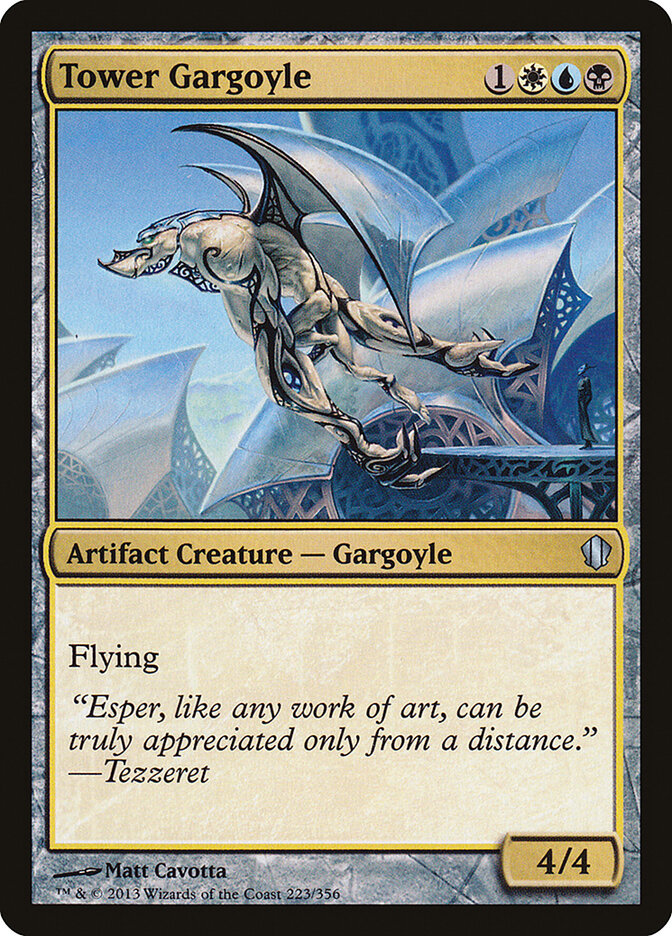 Tower Gargoyle card front