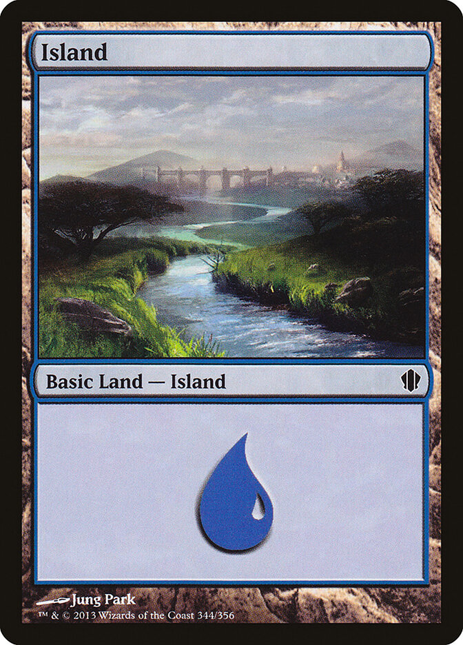 Island card front