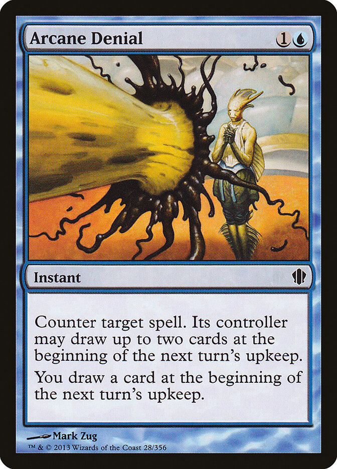 Arcane Denial card front