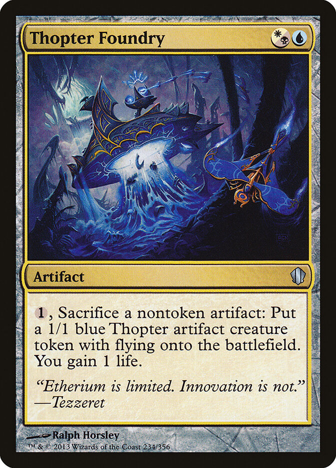 Thopter Foundry card front