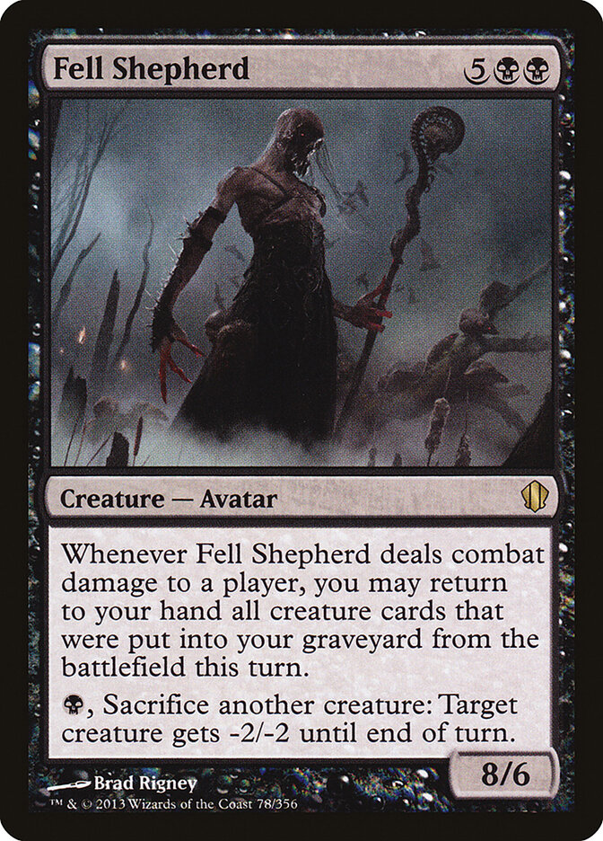 Fell Shepherd card front