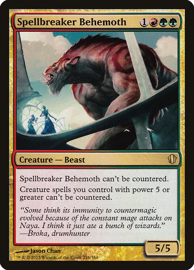 Spellbreaker Behemoth card front