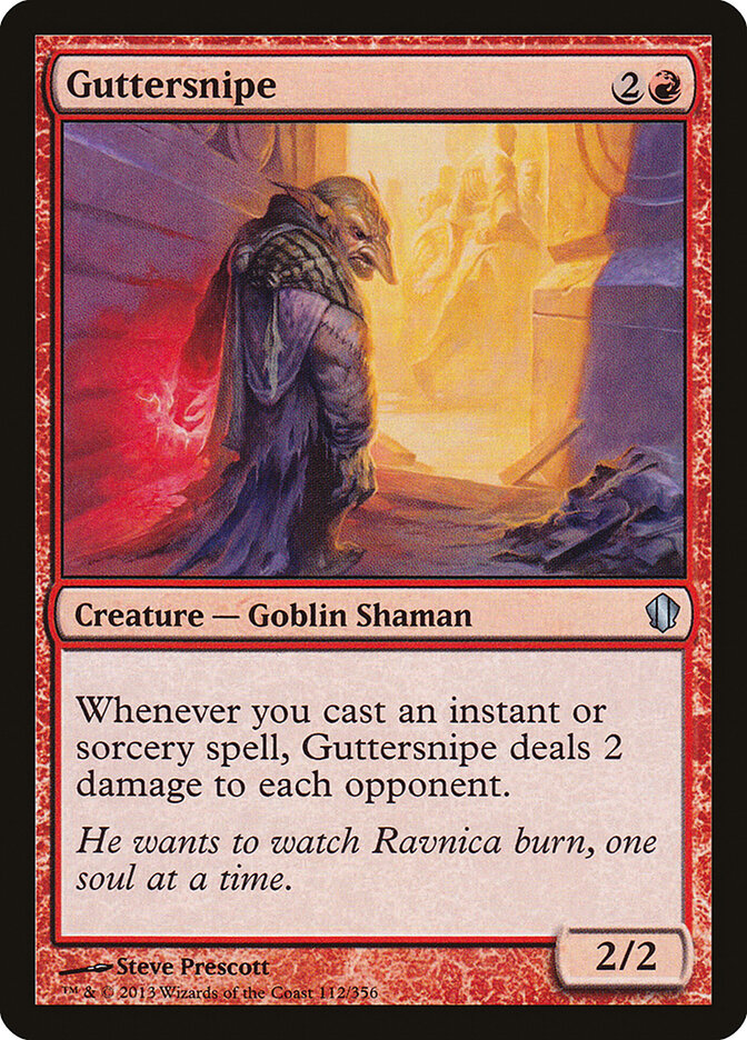 Guttersnipe card front