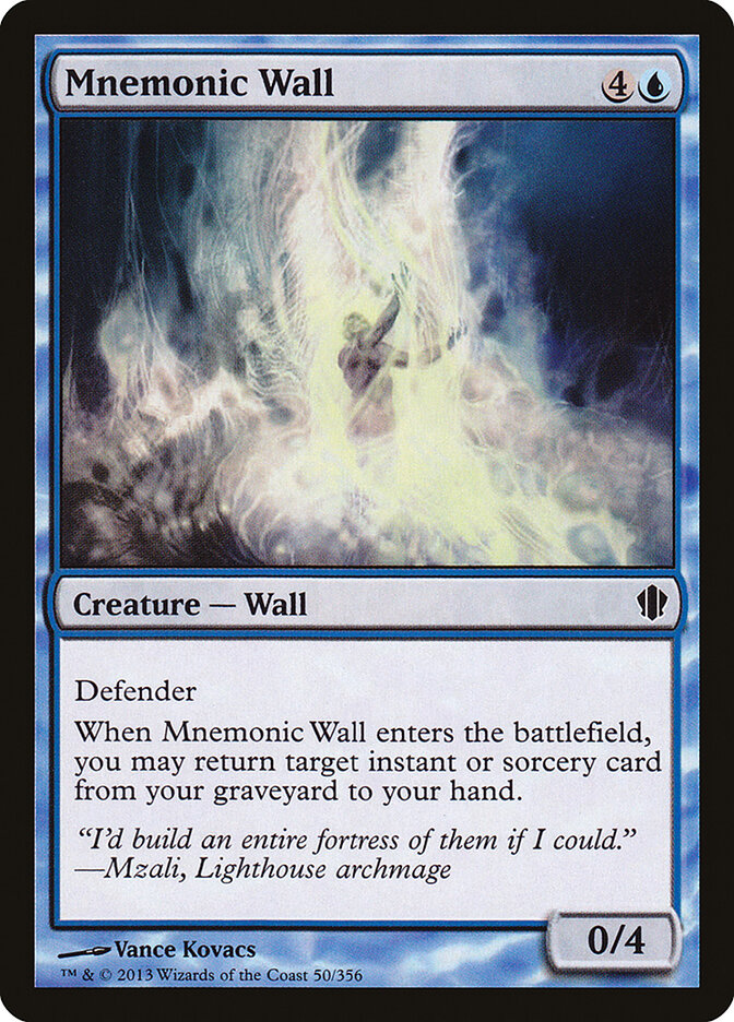 Mnemonic Wall card front