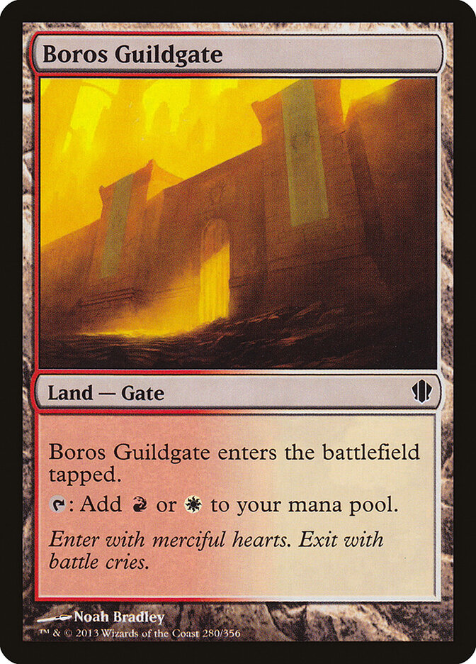Boros Guildgate card front