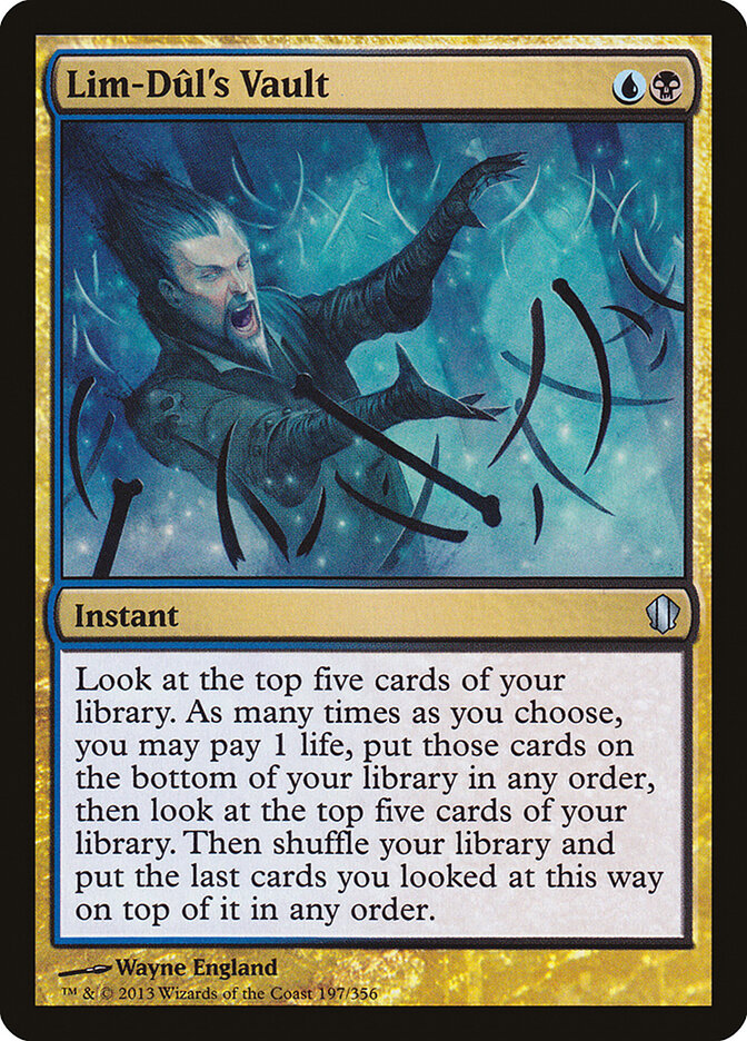 Lim-Dûl's Vault card front