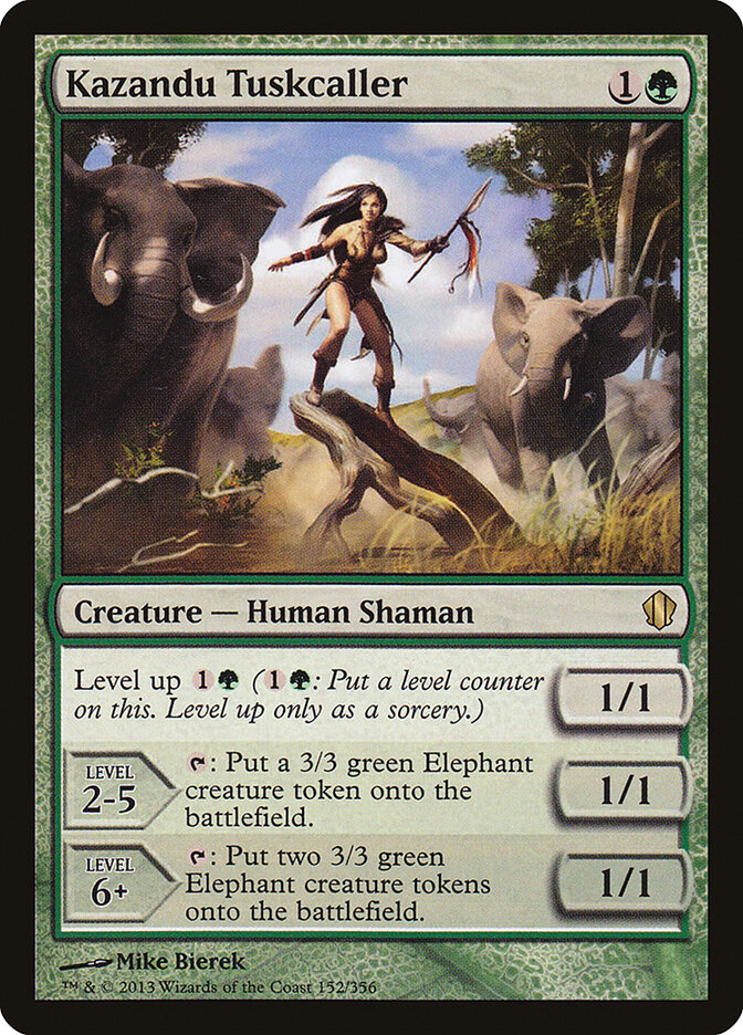 Kazandu Tuskcaller card front