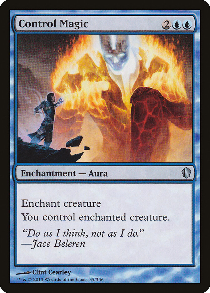 Control Magic card front