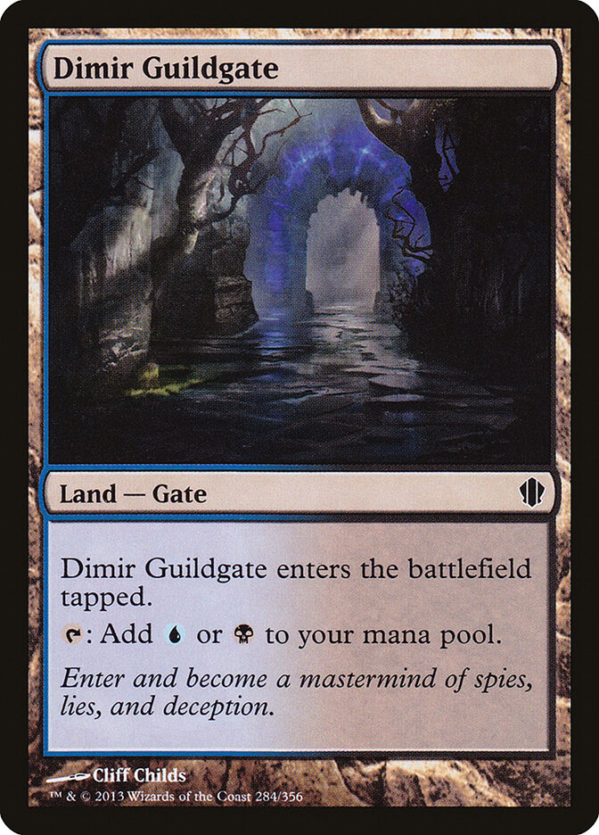 Dimir Guildgate card front