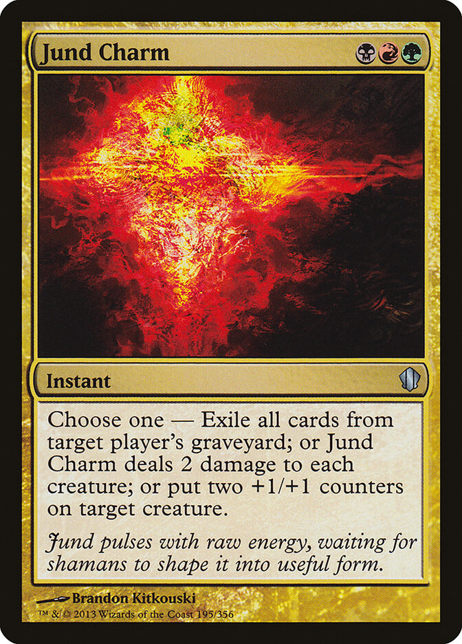 Jund Charm card front