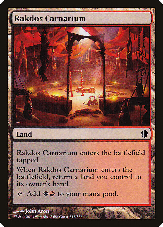 Rakdos Carnarium card front