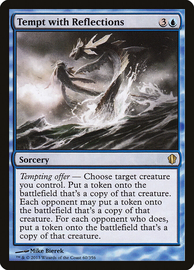 Tempt with Reflections card front