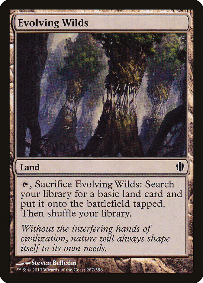 Evolving Wilds card front