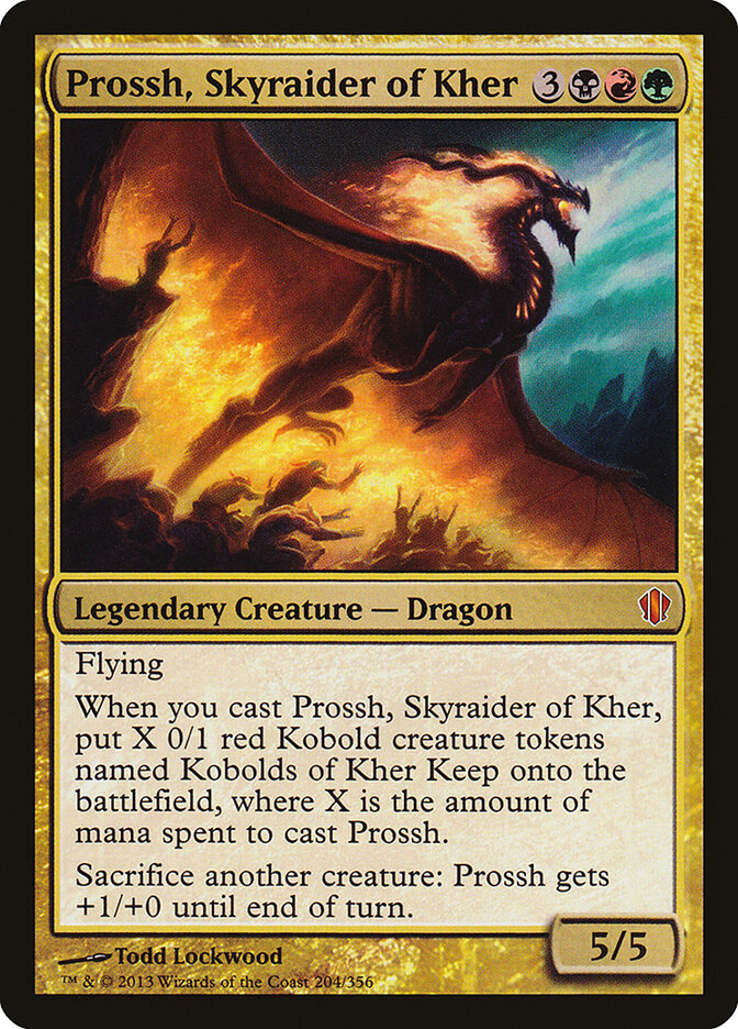 Prossh, Skyraider of Kher card front