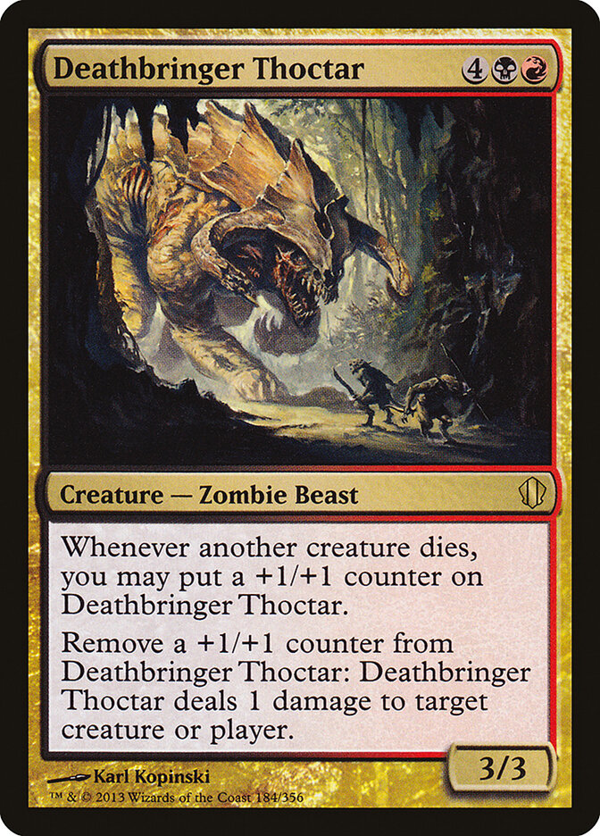 Deathbringer Thoctar card front