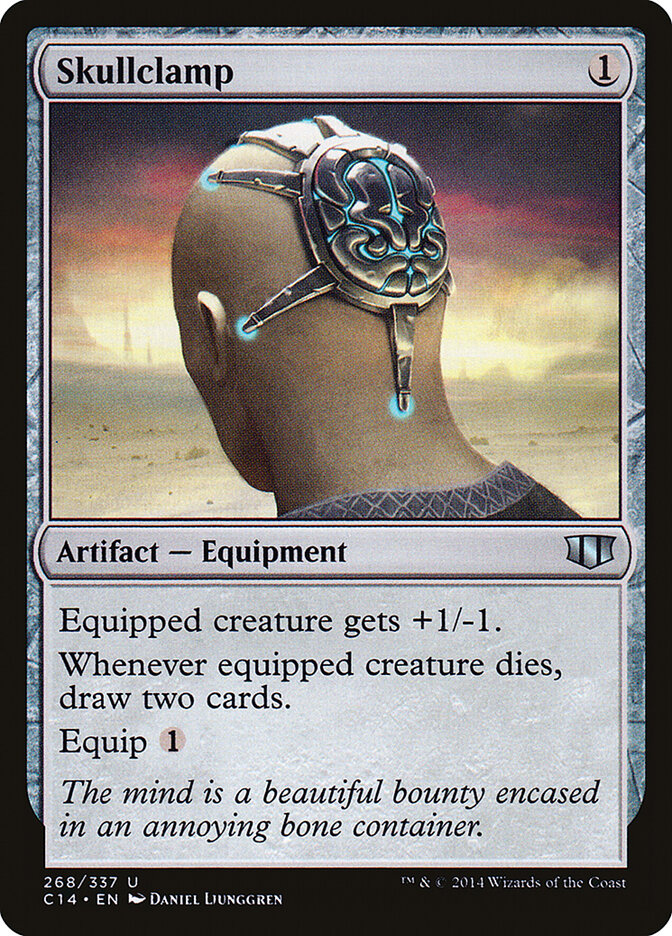 Skullclamp card front