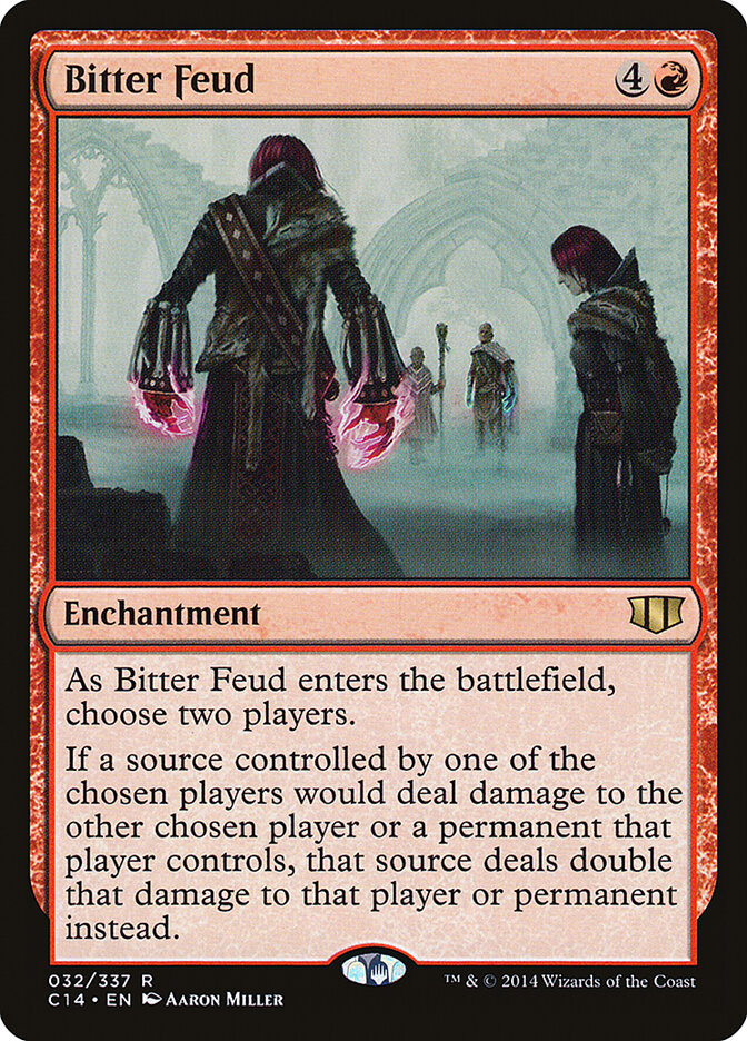 Bitter Feud card front